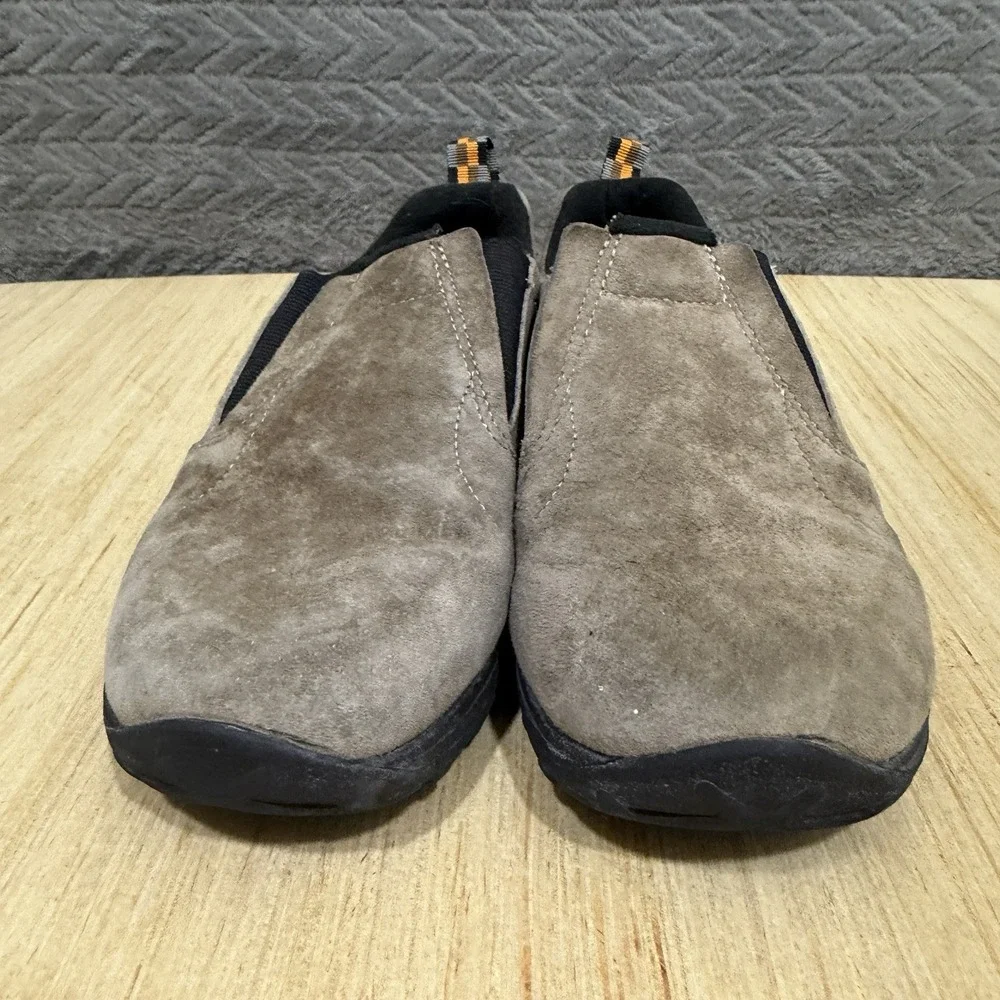 Merrell Jungle Moc Slip On Suede Shoes Kids Youth Size 3.5 Hiking Outdoor